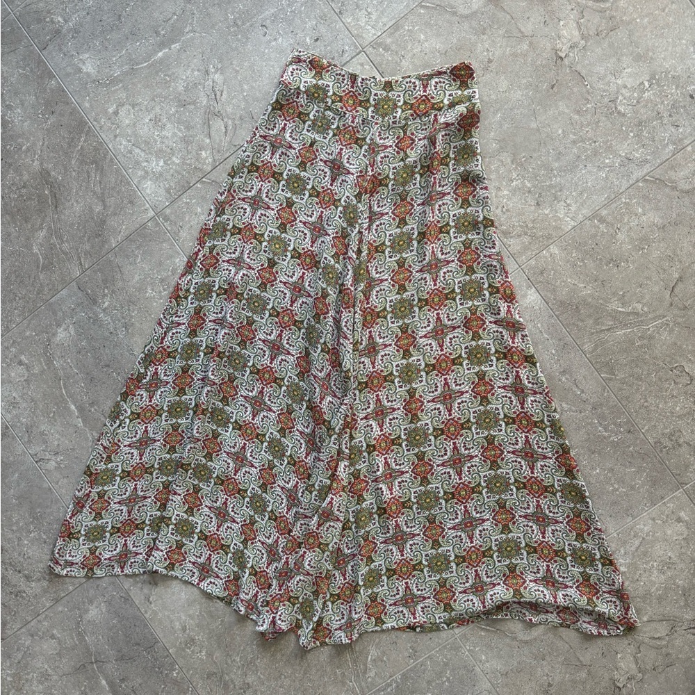 Tigerlily Multicolor Patterned Wide-Leg Pants